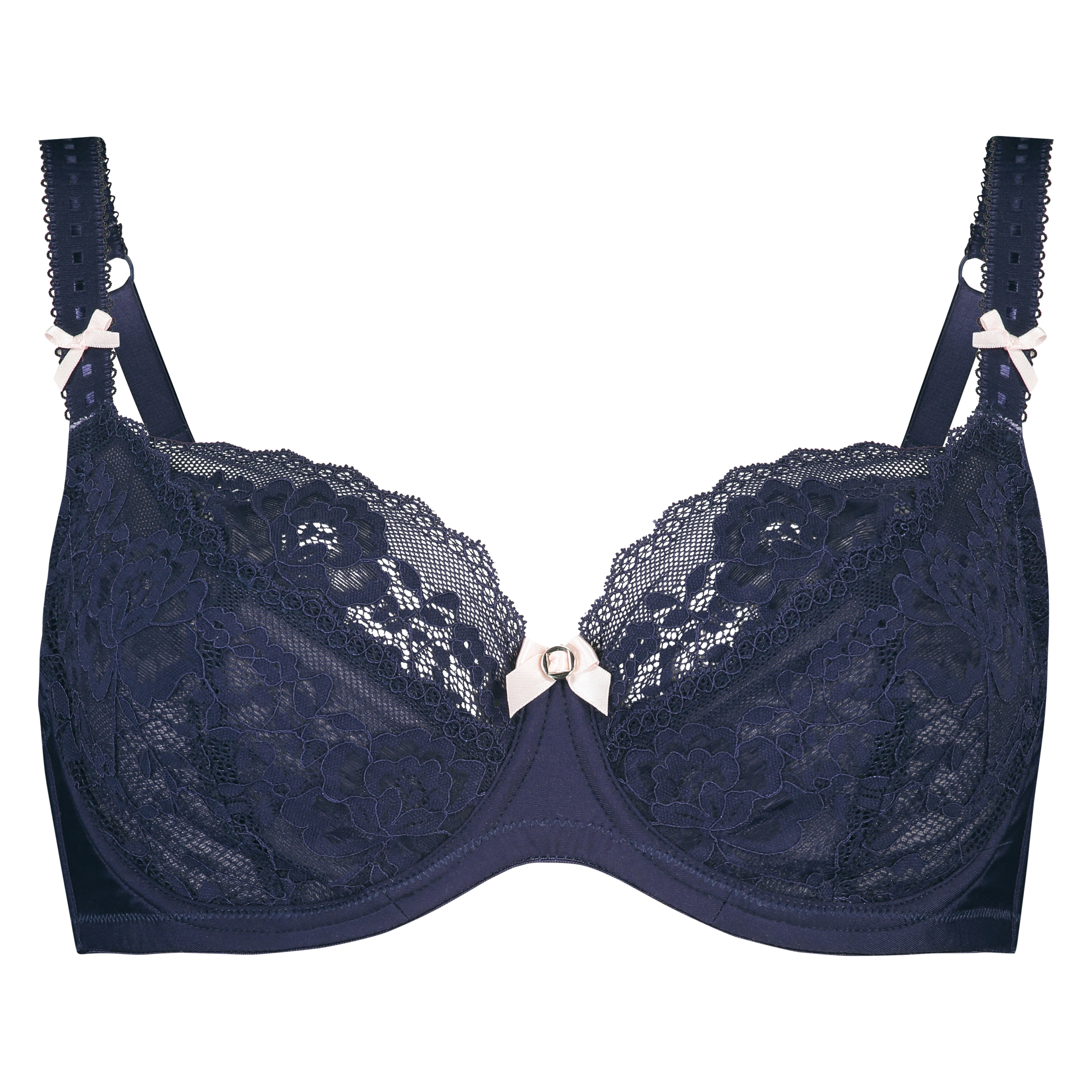 Soutien-gorge à armatures non-préformé Maya, Bleu, main