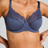Soutien-gorge à armatures non-préformé Sophie, Bleu
