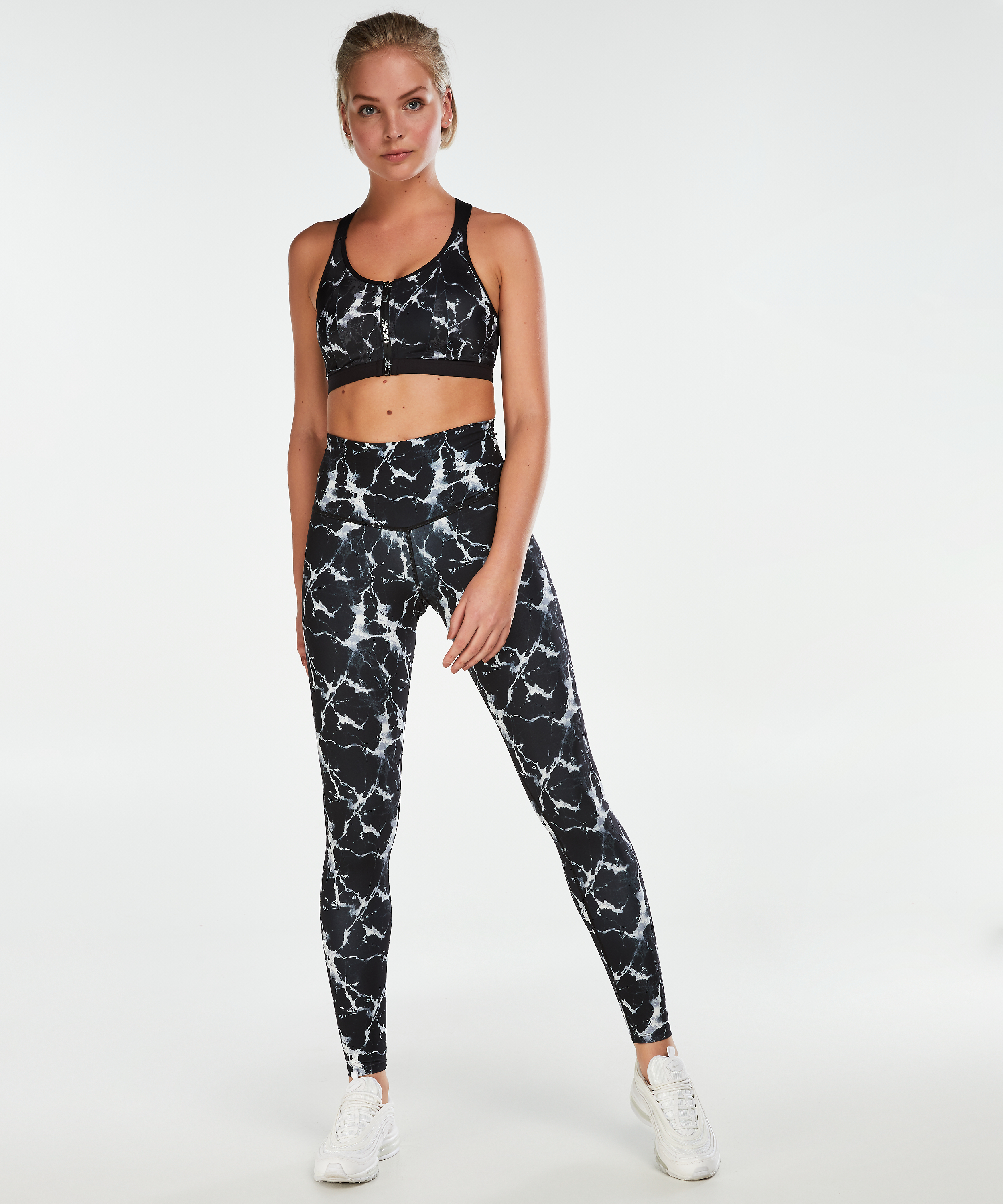 HKMX Soutien-gorge de sport The Pro Maintien niveau 3, Noir, main