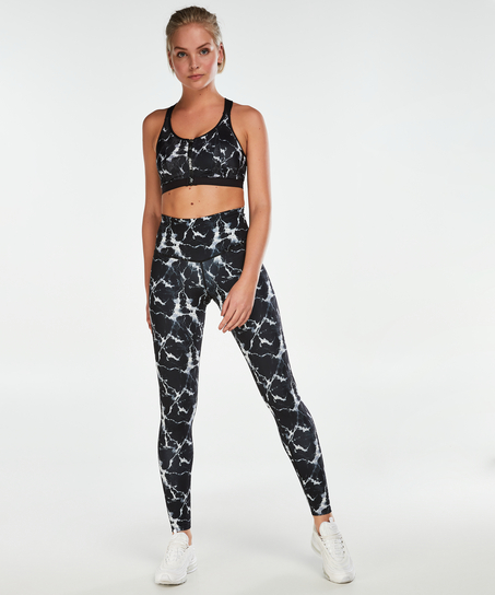 HKMX Soutien-gorge de sport The Pro Maintien niveau 3, Noir