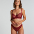 Soutien-gorge non-rembourré à armatures Isabelle, Rouge