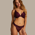 Soutien-gorge push-up à armatures préformé Samra, Violet