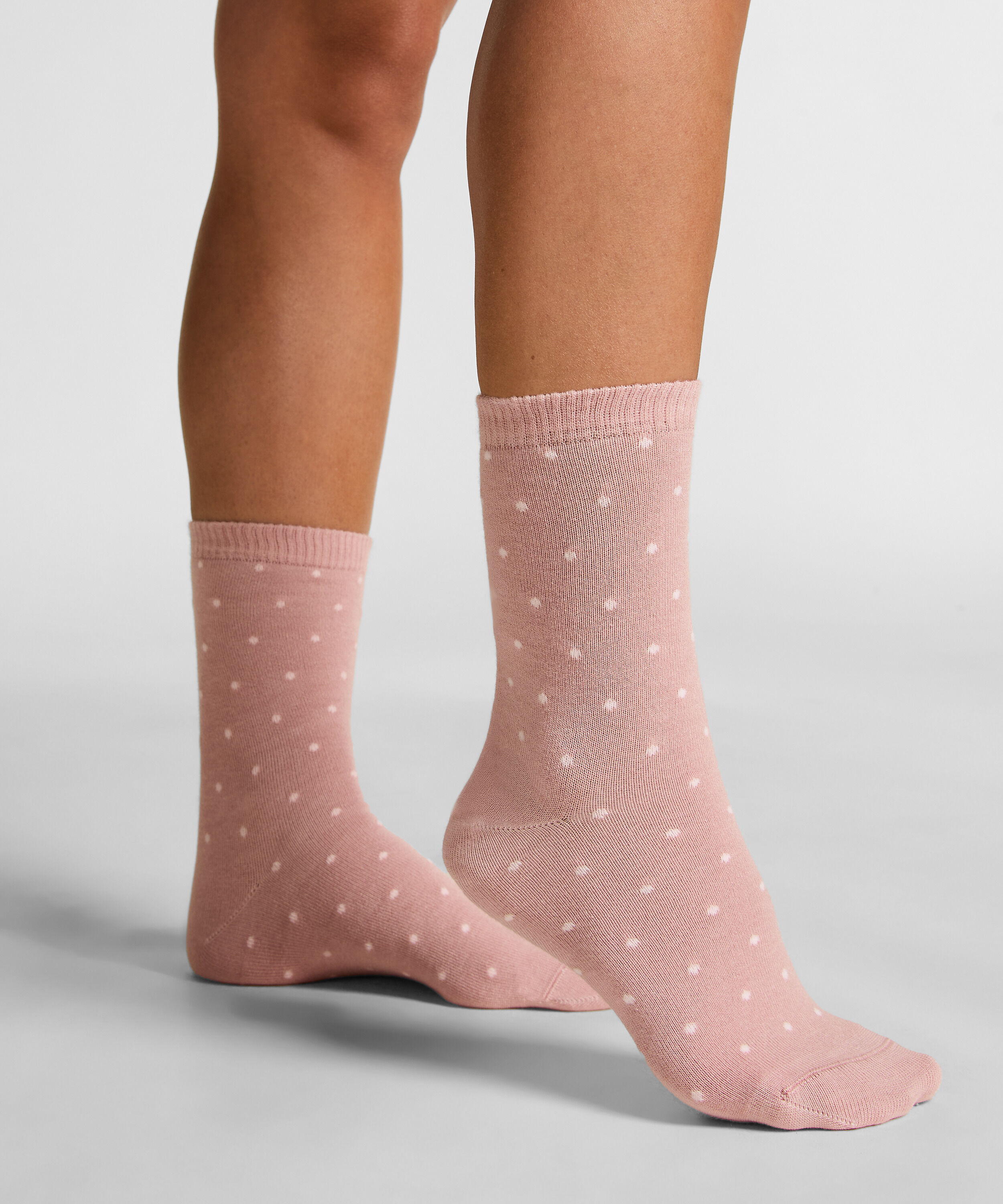 Chaussettes courtes en modal, Rose