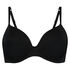 Soutien-gorge t-shirt basic, Noir