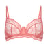 Soutien-gorge non-rembourr&eacute; &agrave; armatures Isabelle, Rose