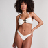 Haut de bikini bandeau Cabo, Blanc