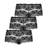 Lot de 3 boxers Sienna, Noir