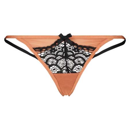 String tanga Clio, Noir