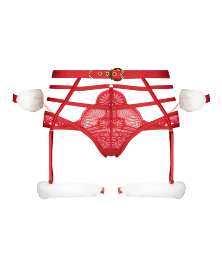 Haut slip brésilien Cindy, Rouge