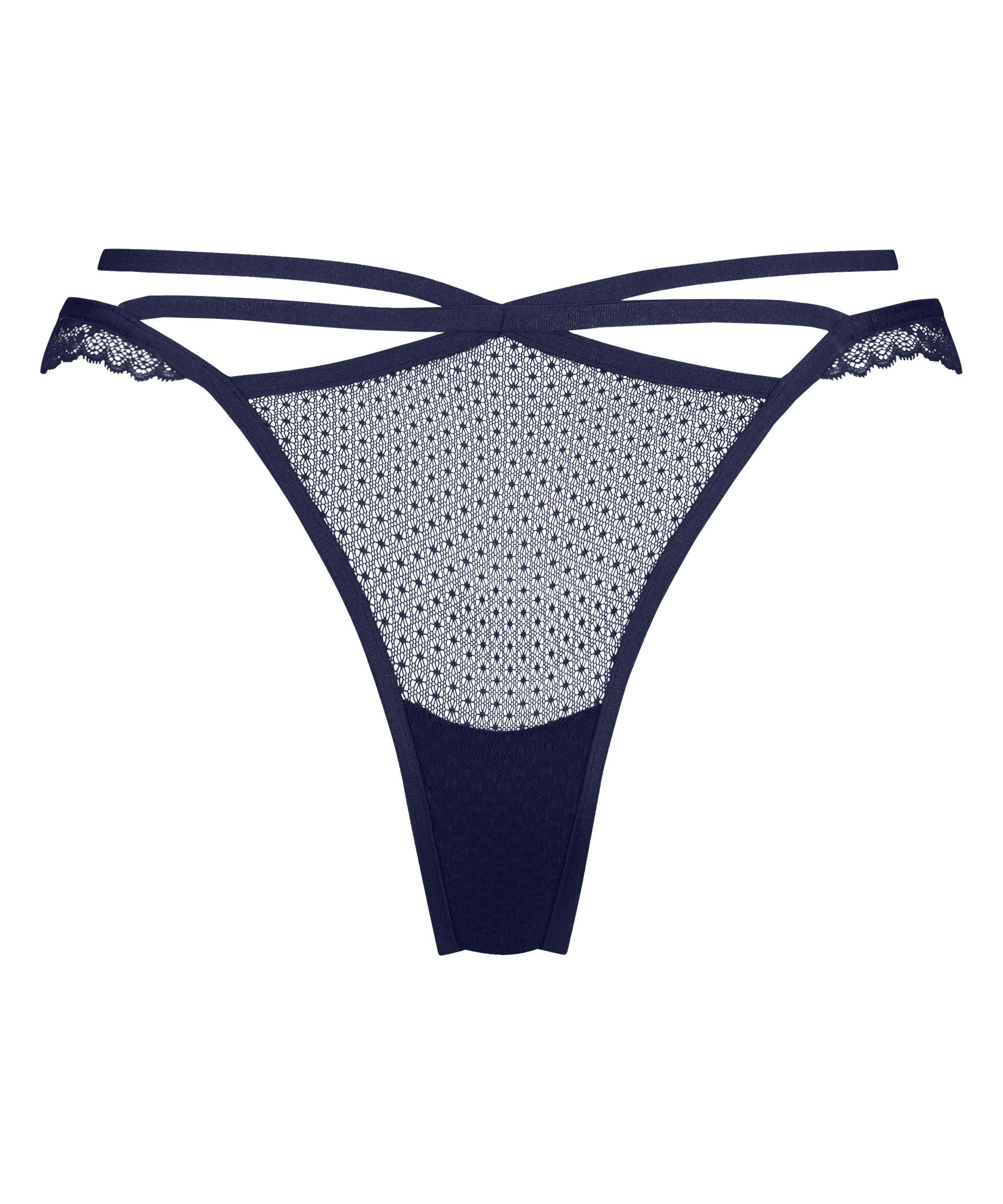 Slip mini brésilien Joy, Bleu, main