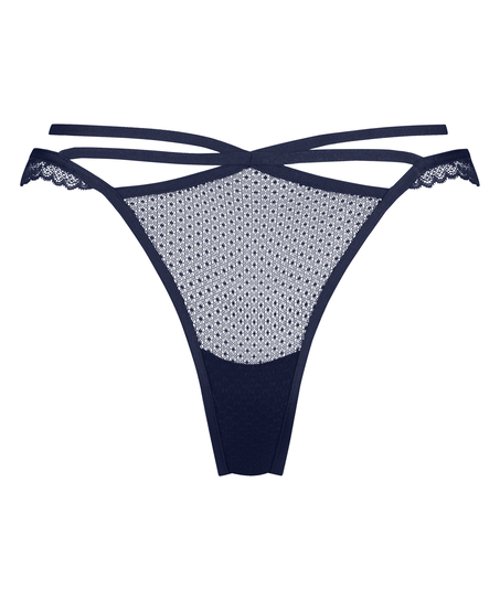 Slip mini brésilien Joy, Bleu