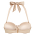 Haut de bikini bandeau Lima, Beige