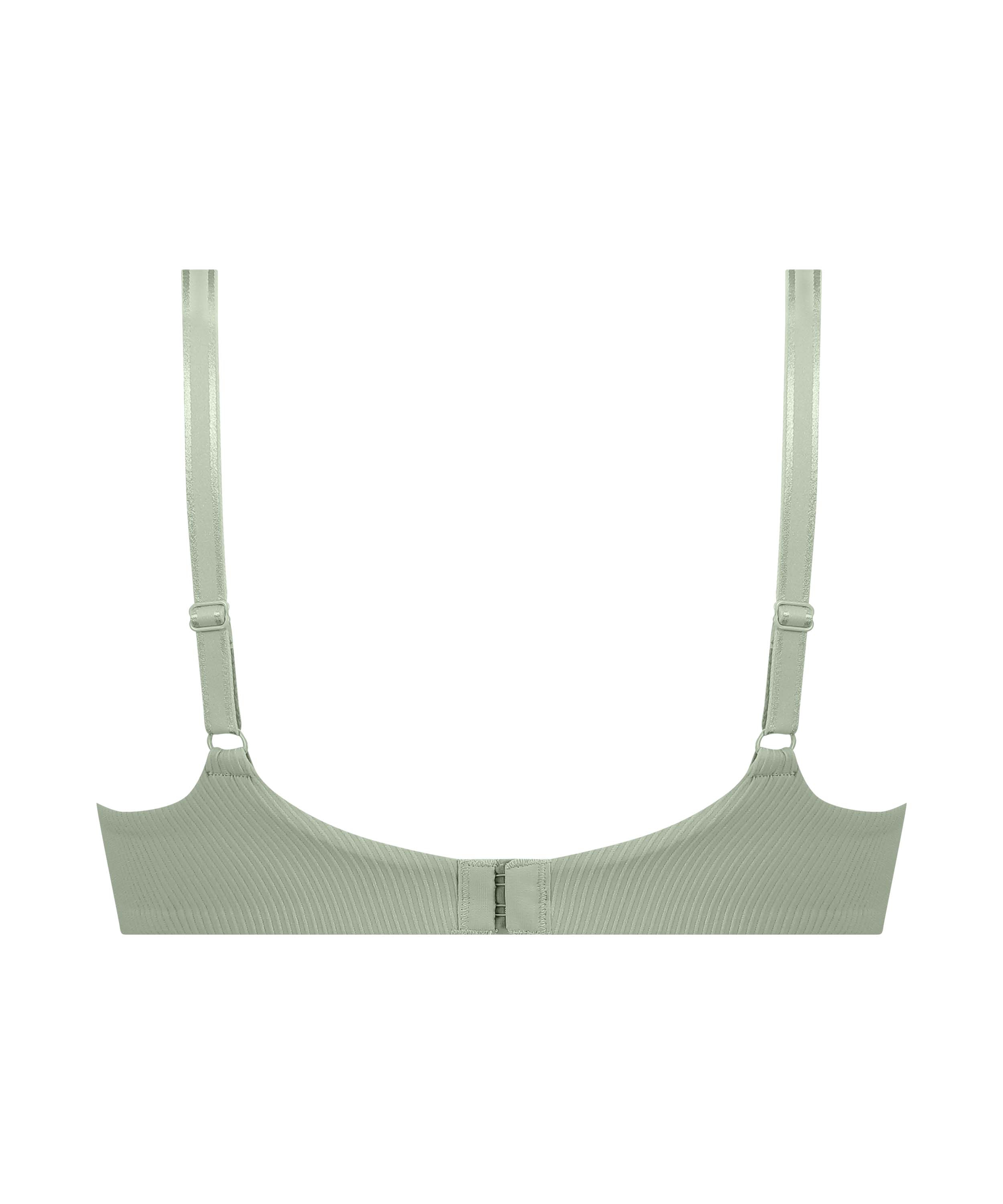 Soutien-gorge sans armatures pr&eacute;form&eacute; Lola, Vert, main