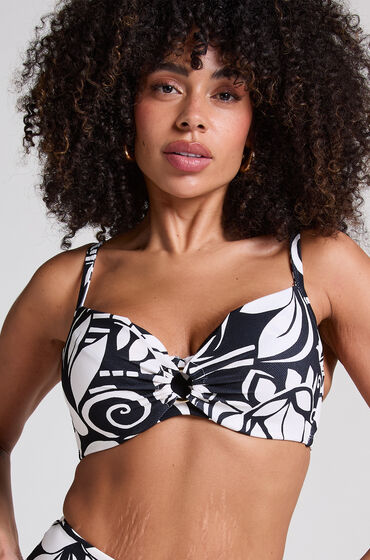 Hunkemöller Haut de bikini Maurice Noir Hunkemöller Haut de bikini Maurice Noir