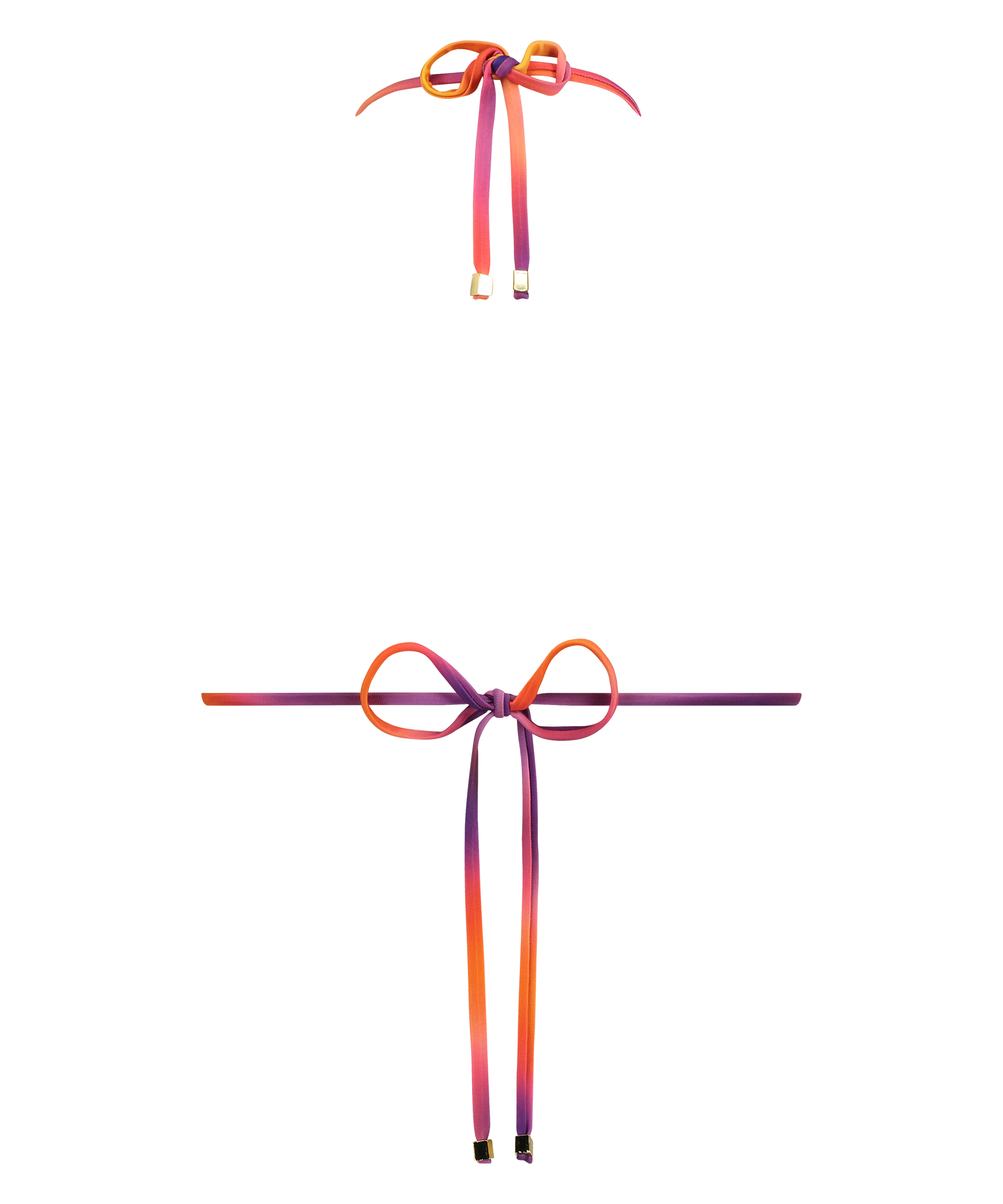 Triangle Haut de bikini Sunset, Violet, main