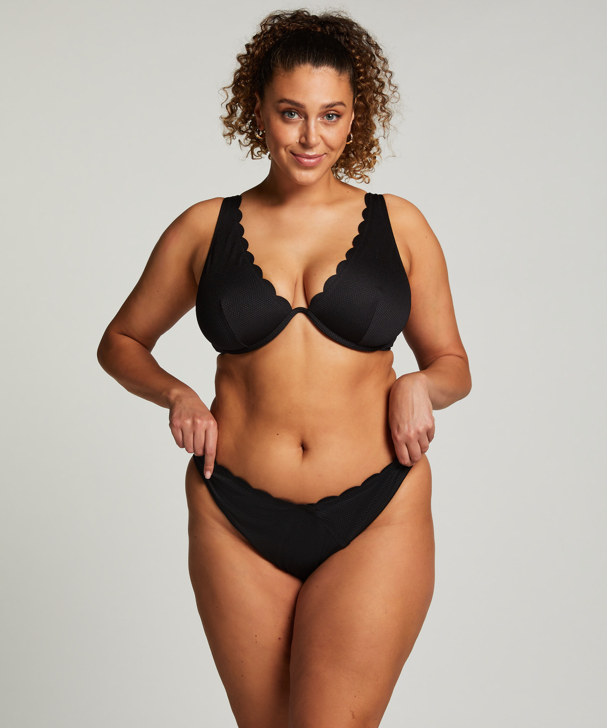 Haut de bikini à armatures non préformé Scallop