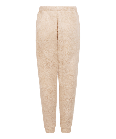 Pantalon de jogging polaire Snuggle, Beige