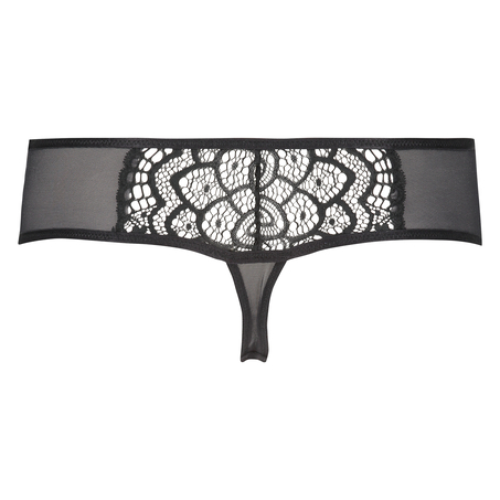 Boxer string Saskia, Noir