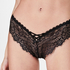 3-Pack Brazilians lace, Noir