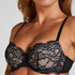 Soutien-gorge à armatures préformé Teddy, Noir
