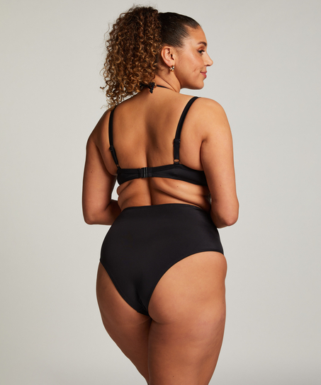 Slip de Bikini Luxe, Noir