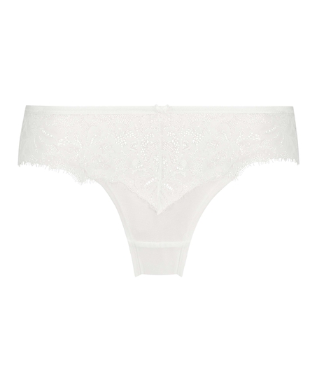 Slip brésilien Isabella, Blanc