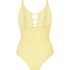 Maillot de bain en crochet, Jaune