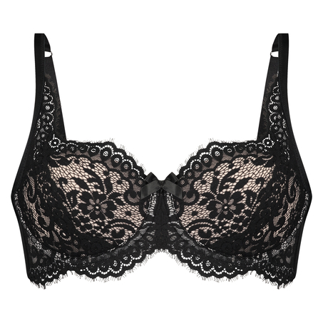 Soutien-gorge corbeille à armatures préformé Cardi, Noir