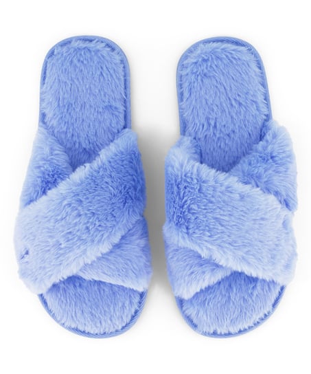 Chaussons Lia, Bleu
