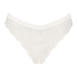 Slip brésilien échancré Yvo, Blanc
