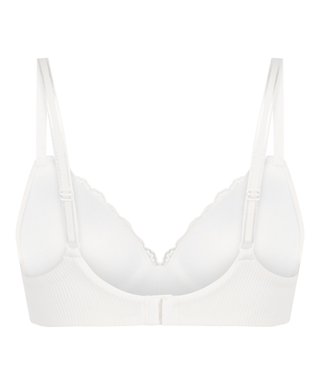 Soutien-gorge sans armatures préformé Lola, Blanc