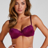 Soutien-gorge à armatures préformé Lace & Shine, Violet