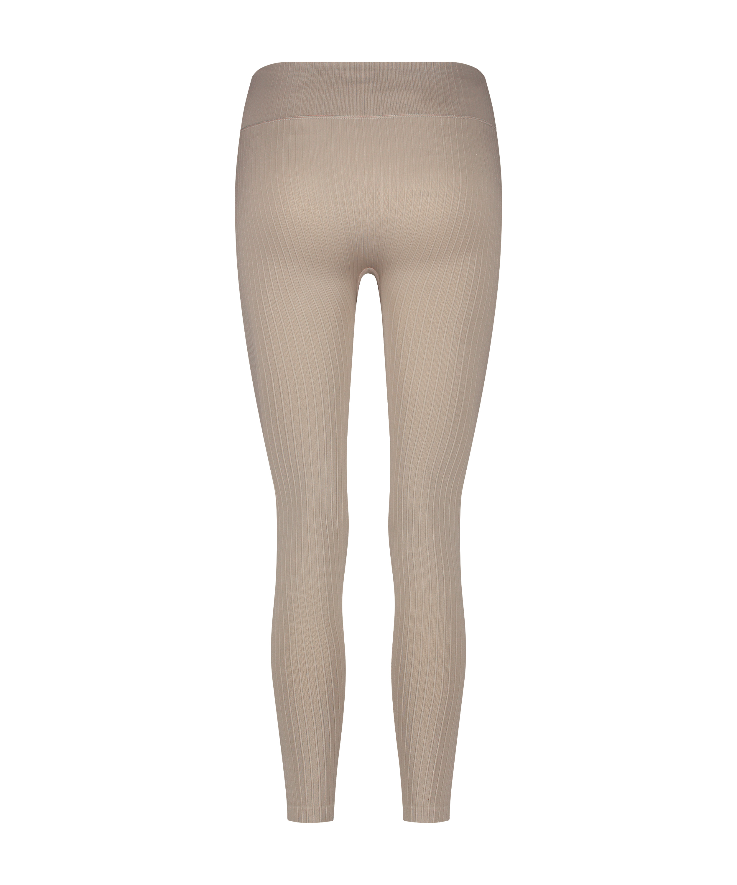 Legging de sport sans coutures taille haute HKMX, Beige, main