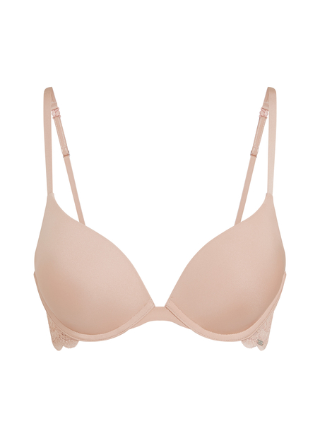 Soutien-gorge à armatures préformé push-up Angie, Beige
