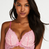 Soutien-gorge à armatures préformé push-up Fifi, Rose