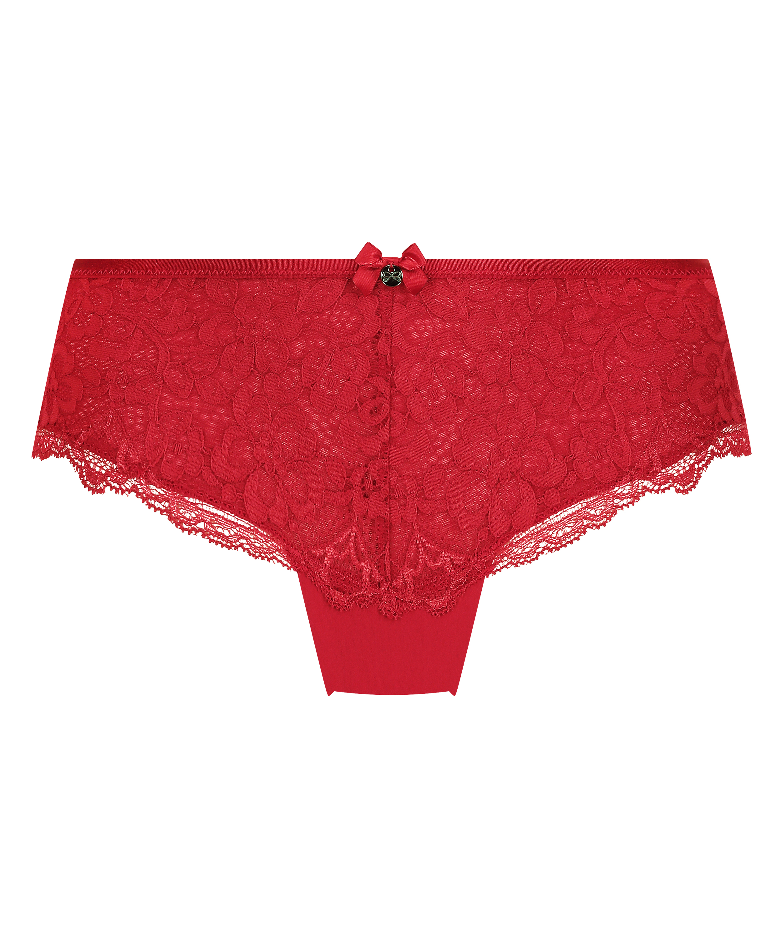 Slip brésilien Marine, Rouge, main