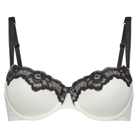 ﻿Soutien-gorge à armatures préformé Secret Lace, Blanc