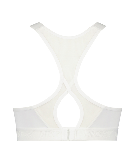HKMX Soutien-gorge de sport The All Star Maintien niveau 2, Blanc