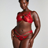 Soutien-gorge à armatures non-préformé Chayna, Rouge