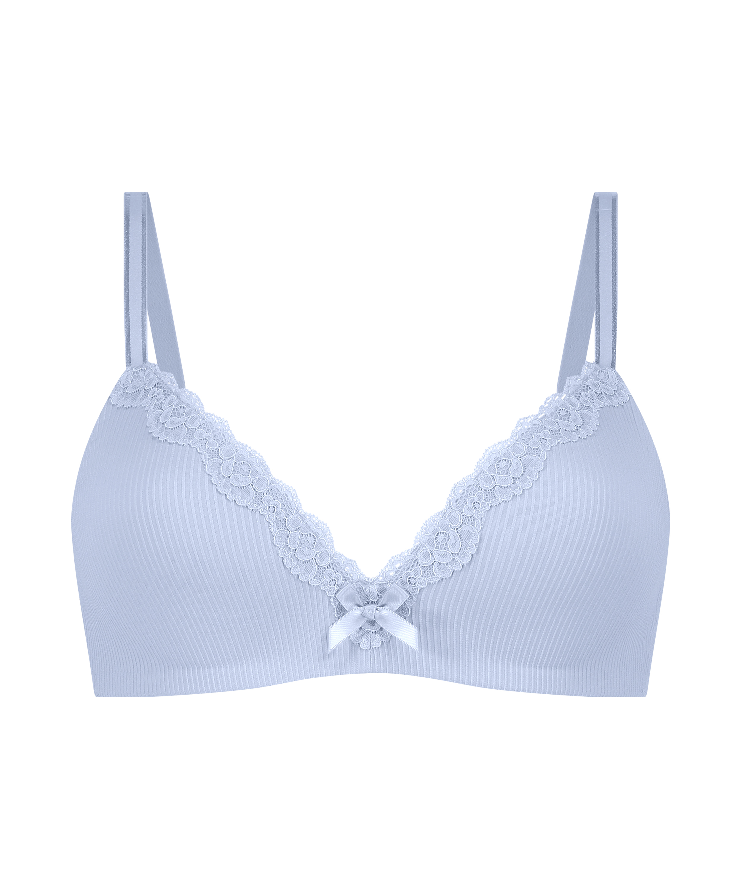 Soutien-gorge sans armatures préformé Lola, Bleu, main