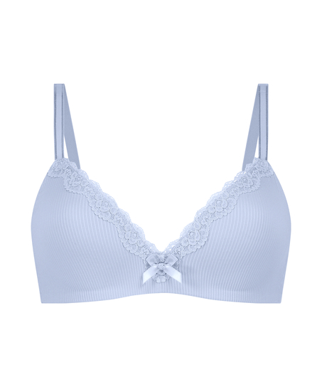 Soutien-gorge sans armatures préformé Lola, Bleu