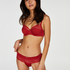 Soutien-gorge à armatures non-préformé Sophie, Rouge