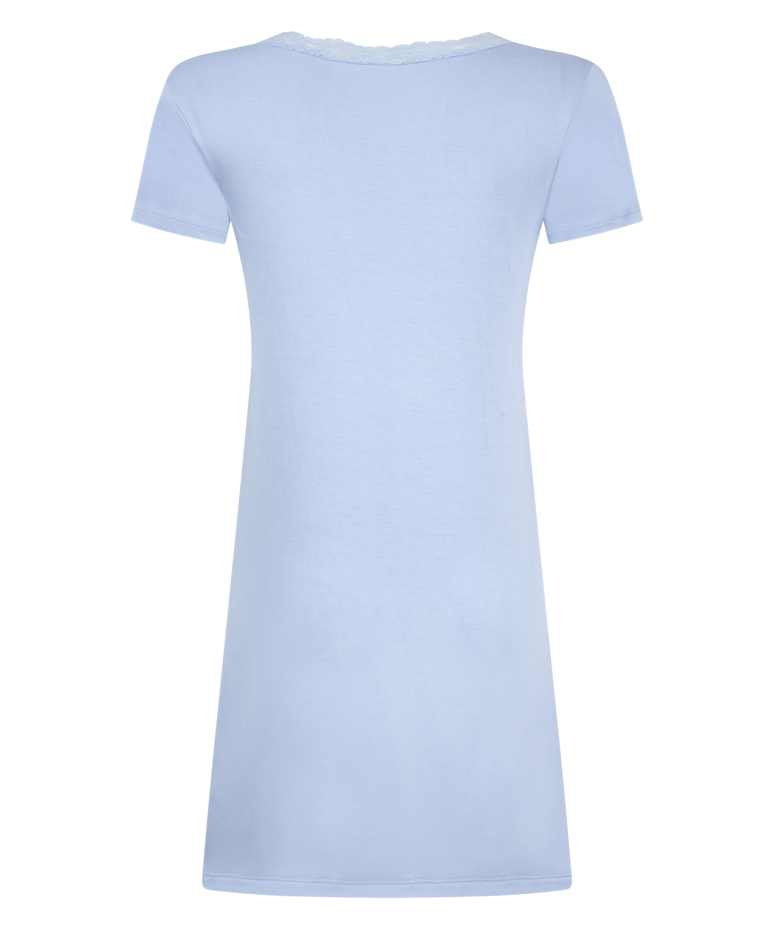 Chemise de nuit en jersey, Bleu, main