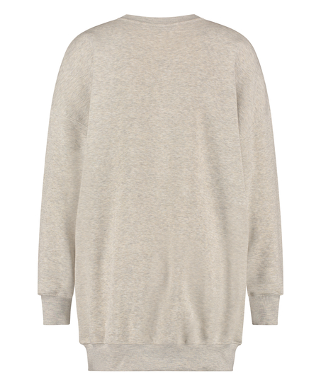 Top manches longues Sweat, Beige