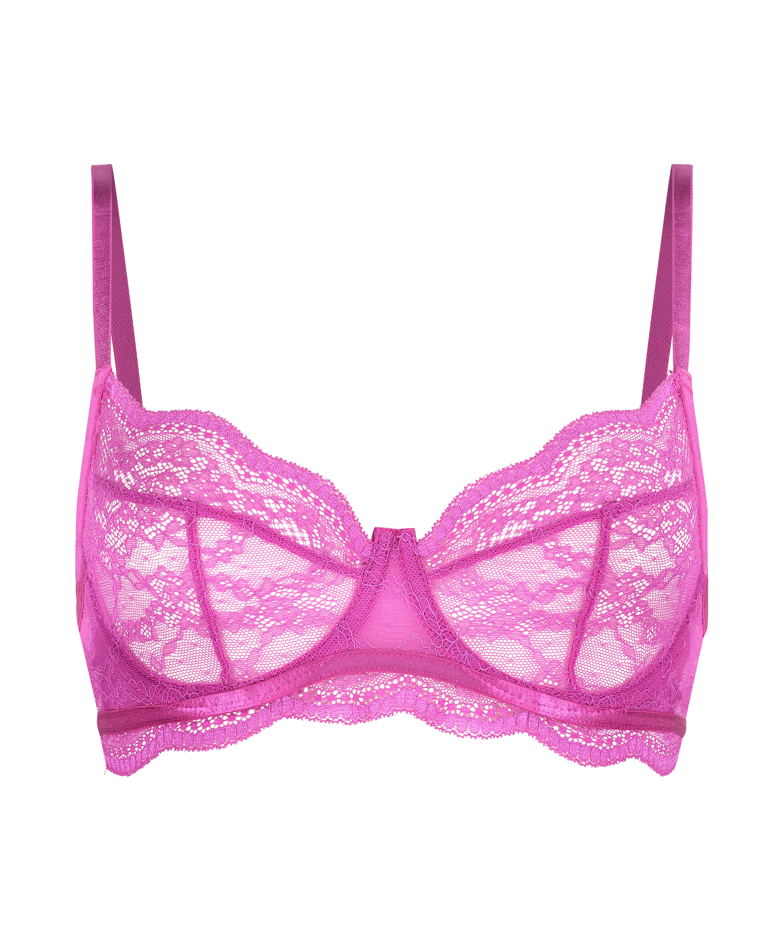 Soutien-gorge non-rembourré à armatures Isabelle, Violet, main