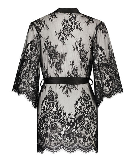 Kimono Lace Isabelle, Noir