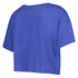 Loose fit croptop HKMX, Bleu