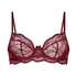 Soutien-gorge non-rembourré à armatures Isabelle, Rouge