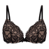 Soutien-gorge push-up à armatures préformé Teddy, Noir