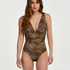 Maillot de bain Leopard, marron